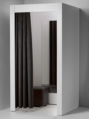 Одноместная примерочная кабина Ozon