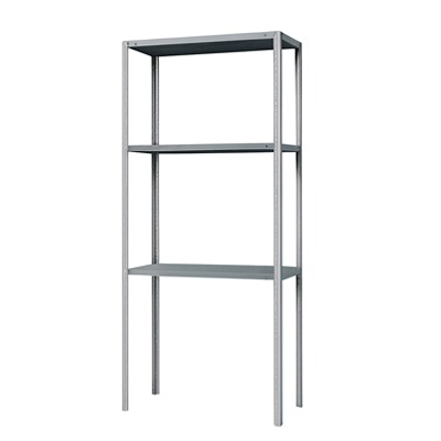 Стеллаж стальной 4 уровня (с полом)